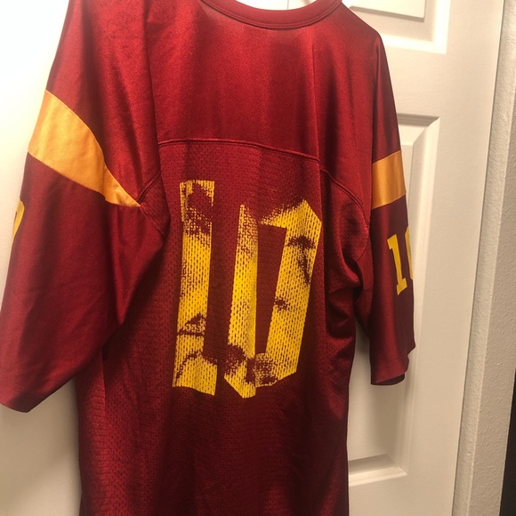 Nike USC Football Trojans #10 Men’s Red & Gold Jersey Size XXL - Picture 2 of 13